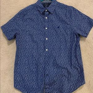 Nautica Floral print short sleeve shirt